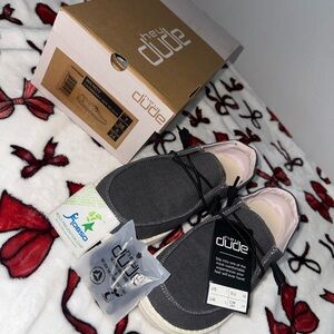 Hey dude WENDY chambray off black